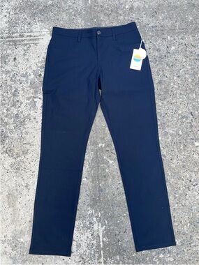 NWT Vuori Meta Pant Athletic Slim Ink Pants Size 31